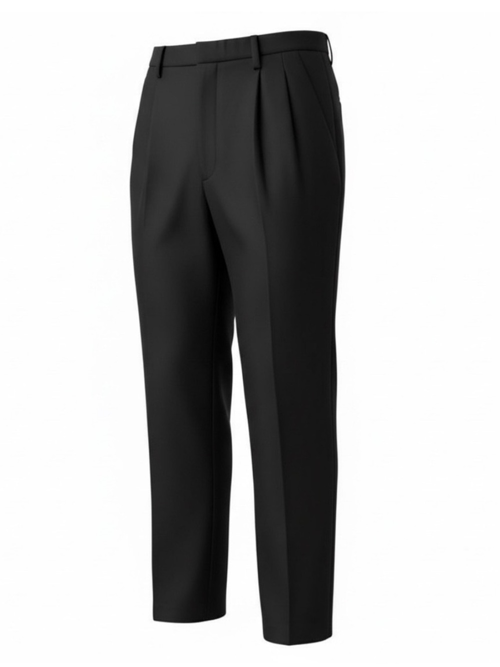 Amanda Smith Petites Black Lined Pleated Pants Career Ladies Women’s 6 Petite